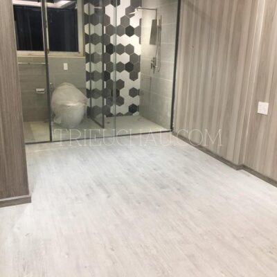 Thi công sàn nhựa SPC Universe 4mm tại khách sạn 4 sao Lotte Mart Cộng Hòa 6