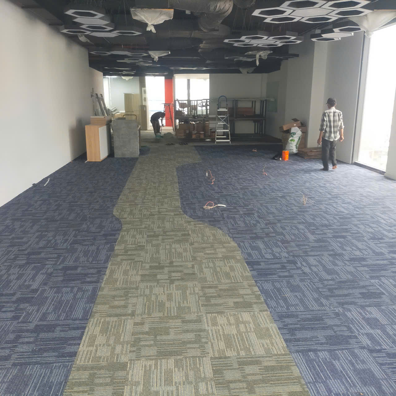 Công trình Thảm văn phòng Adora Carpet Tile – Alps 04 2