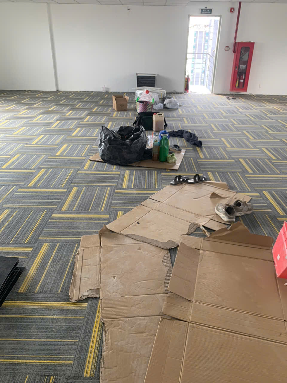Công trình Thảm văn phòng Artline Carpet Tile – Roma05B 1
