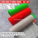 thảm nhựa thoát nước dẻo ô vuông 2026 (1)