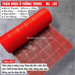 thảm nhựa thoát nước dẻo ô vuông 2026 (4)